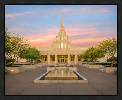 Phoenix Temple And We Shall See Him Gallery Wrap