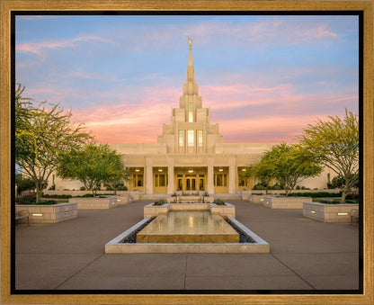 Phoenix Temple And We Shall See Him Gallery Wrap