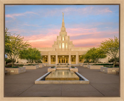 Phoenix Temple And We Shall See Him Gallery Wrap