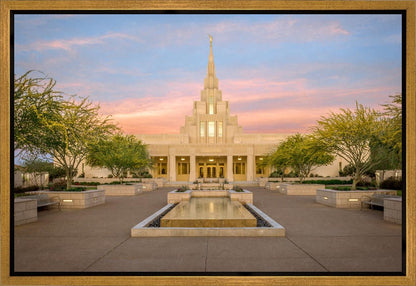 Phoenix Temple And We Shall See Him Gallery Wrap
