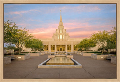 Phoenix Temple And We Shall See Him Gallery Wrap