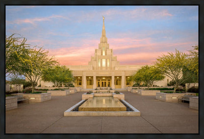 Phoenix Temple And We Shall See Him Gallery Wrap
