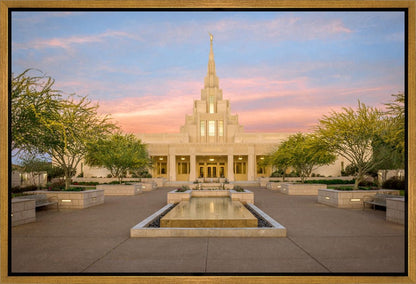 Phoenix Temple And We Shall See Him Gallery Wrap