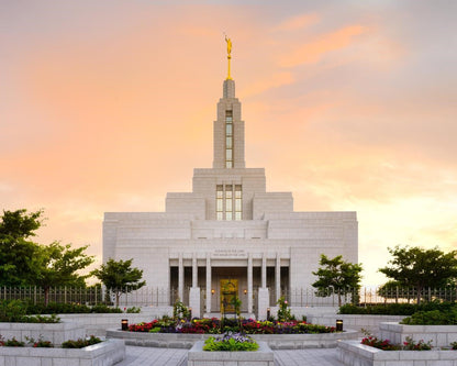 Draper Temple House of Glory Gallery Wrap