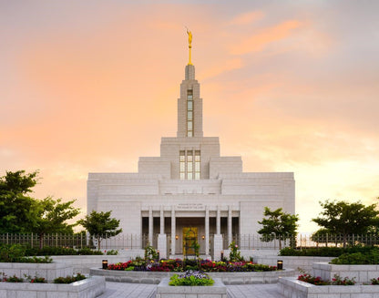 Draper Temple House of Glory Gallery Wrap