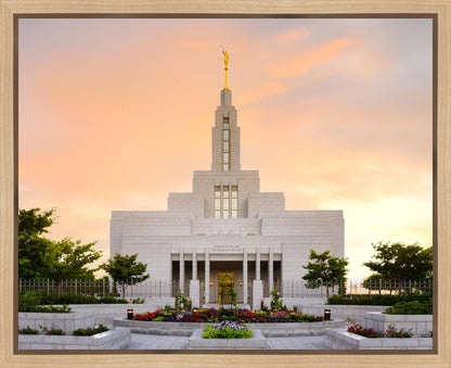 Draper Temple House of Glory Gallery Wrap