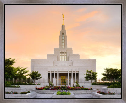 Draper Temple House of Glory Gallery Wrap