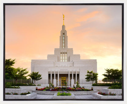 Draper Temple House of Glory Gallery Wrap