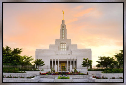 Draper Temple House of Glory Gallery Wrap