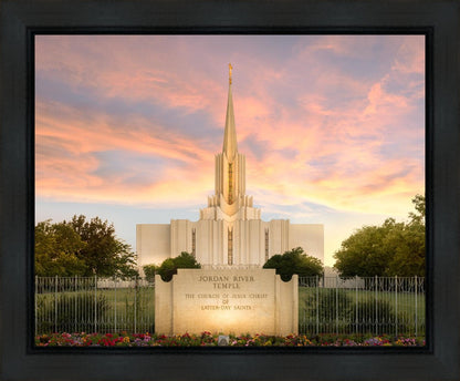 Jordan River Reminiscent Heavens Gallery Wrap