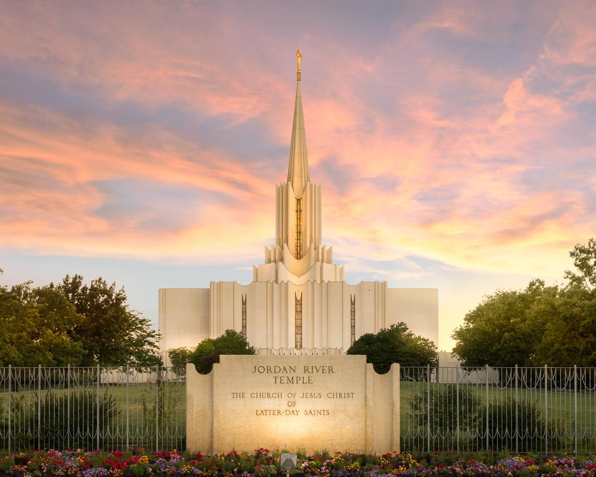 Jordan River Utah Temple Pictures & Art