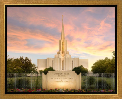 Jordan River Reminiscent Heavens Gallery Wrap