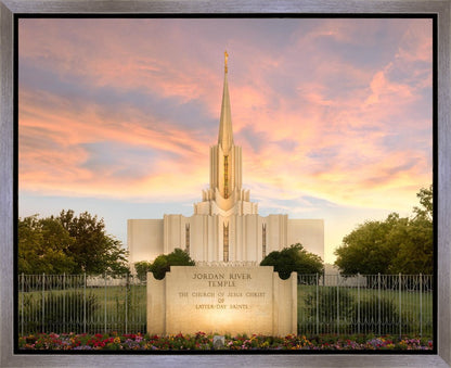 Jordan River Reminiscent Heavens Gallery Wrap