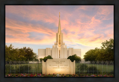 Jordan River Reminiscent Heavens Gallery Wrap