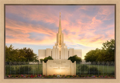 Jordan River Reminiscent Heavens Gallery Wrap