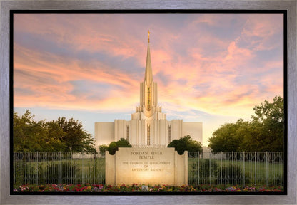 Jordan River Reminiscent Heavens Gallery Wrap