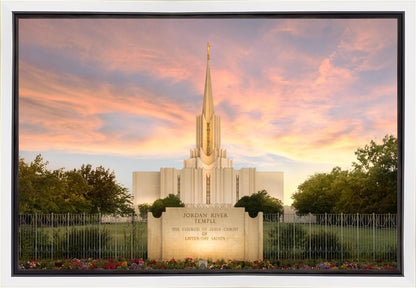 Jordan River Reminiscent Heavens Gallery Wrap