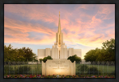 Jordan River Reminiscent Heavens Gallery Wrap