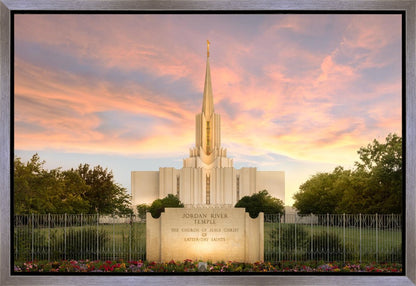 Jordan River Reminiscent Heavens Gallery Wrap