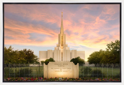 Jordan River Reminiscent Heavens Gallery Wrap