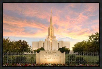 Jordan River Reminiscent Heavens Gallery Wrap