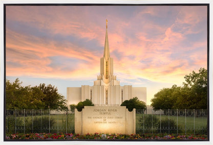 Jordan River Reminiscent Heavens Gallery Wrap