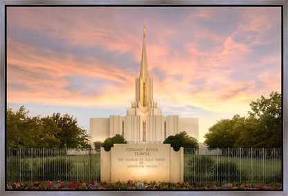 Jordan River Reminiscent Heavens Gallery Wrap