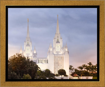 San Diego Temple All Will Rise Gallery Wrap