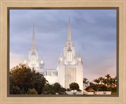 San Diego Temple All Will Rise Gallery Wrap