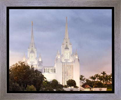 San Diego Temple All Will Rise Gallery Wrap