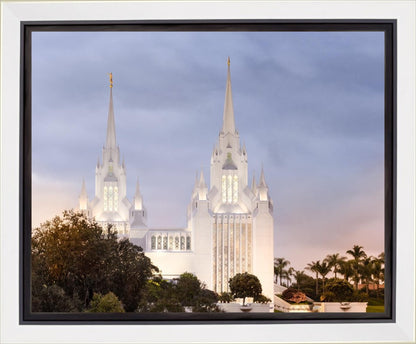 San Diego Temple All Will Rise Gallery Wrap