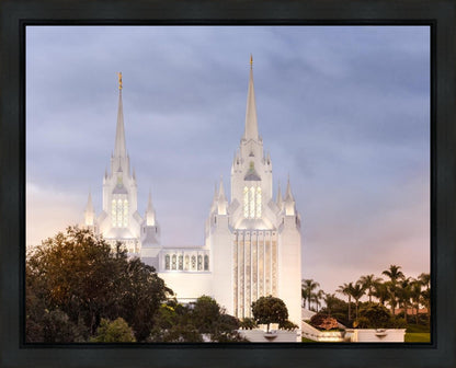 San Diego Temple All Will Rise Gallery Wrap