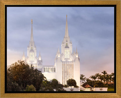 San Diego Temple All Will Rise Gallery Wrap