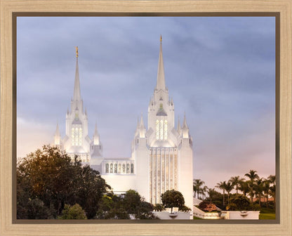 San Diego Temple All Will Rise Gallery Wrap