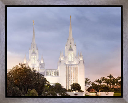 San Diego Temple All Will Rise Gallery Wrap