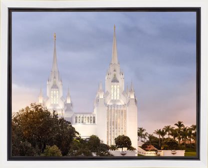 San Diego Temple All Will Rise Gallery Wrap
