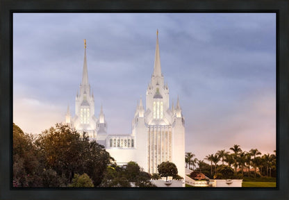 San Diego Temple All Will Rise Gallery Wrap