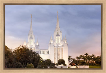 San Diego Temple All Will Rise Gallery Wrap