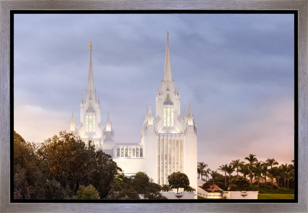 San Diego Temple All Will Rise Gallery Wrap