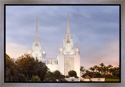 San Diego Temple All Will Rise Gallery Wrap