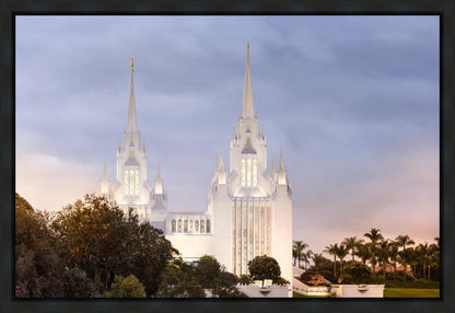 San Diego Temple All Will Rise Gallery Wrap