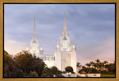San Diego Temple All Will Rise Gallery Wrap