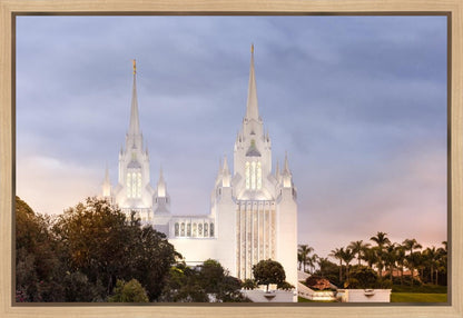 San Diego Temple All Will Rise Gallery Wrap