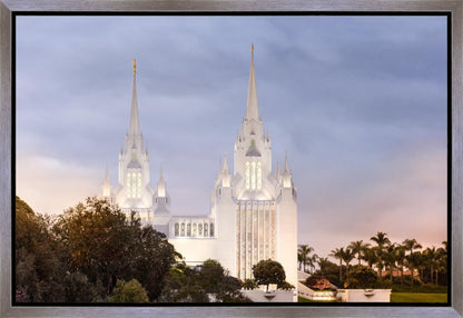 San Diego Temple All Will Rise Gallery Wrap