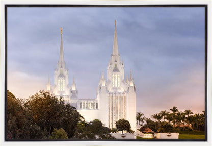San Diego Temple All Will Rise Gallery Wrap