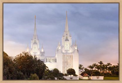 San Diego Temple All Will Rise Gallery Wrap