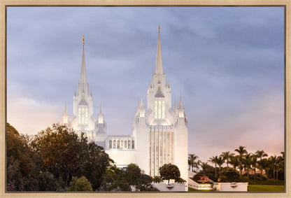 San Diego Temple All Will Rise Gallery Wrap