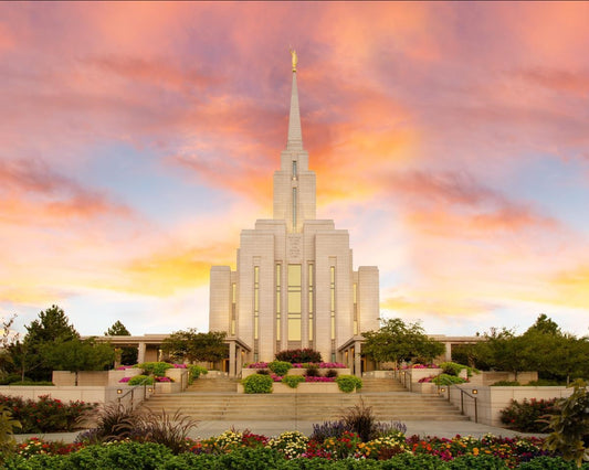Oquirrh Mountain Unending Love Amazing Grace Gallery Wrap