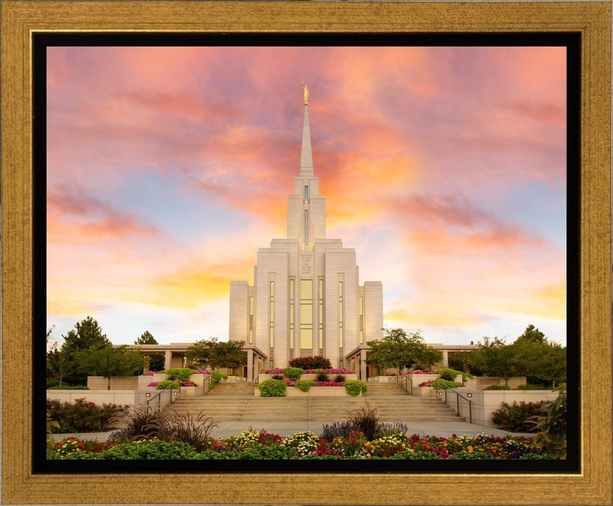 Oquirrh Mountain Unending Love Amazing Grace Gallery Wrap