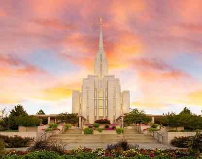 Oquirrh Mountain Unending Love Amazing Grace Gallery Wrap